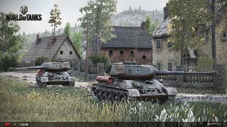 Смотр Т-34-88 в WOT CONSOLE PS5