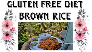 Brown rice pulao | Gluten free diet #food #rice #brownrice #brownricerecipe #lunch #lunchboxrecipe