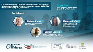 Conversatorio Doctorado línea Infancias, Juventudes y Ejercicio de la Ciudadanía.