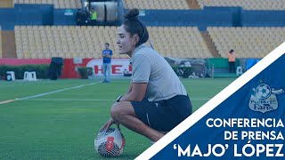 Majo López: "Queremos ser un equipo intenso"