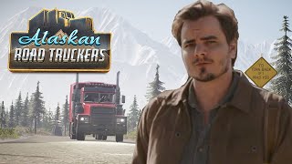 Мэддисон пробует работать дальнобойщиком на Аляске в игре Alaskan Road Truckers