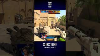 kyxsan outplays NaVi with a brilliant 1v2 clutch! #heroic #clutch