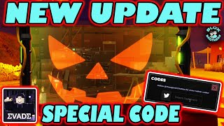 🎃 ** EVADE HALLOWEEN Overhaul UPDATE is HERE !! 🎃 Claim Your Special CODE Now! | Roblox