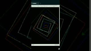 Make Designs with turtle on Python #pythonforbeginners  #coder #coding #python #programming