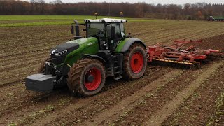 MUDDY FIELD! w/ Fendt 1050 Vario & Väderstad topdown 700