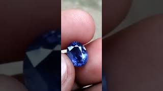 Excellent Quality Blue Sapphire Oval #shorts #viral #video #youtubeshorts #youtube #blue #2022 #gems