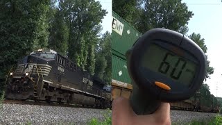 60 MPH NS 27A Flying thru Duluth, GA! 7/31/2024