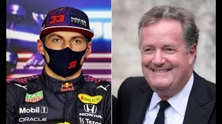 Piers Morgan fires brutal dig at Max Verstappen after Lewis Hamilton h3roics in Brazil