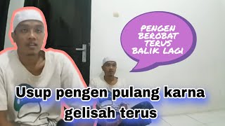 Usup pengen pulang karna gelisah terus #gangguanjiwa #yayasan #tolongmenolong #sosialodgj