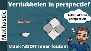 Verdubbelen in perspectief