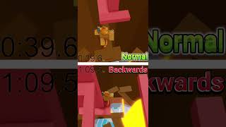 Normal VS Backwards - Tower of Hell Roblox  #roblox