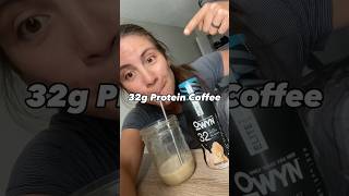 32g protein coffee #proteincoffee #proteinhack #highproteinvegan #vegan #veganathlete #oatletes