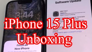 iPhone 15 Plus unboxing #genelyskitchen