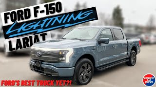 2023 FORD F-150 LIGHTNING LARIAT! *In-Depth Review* | Is This Ford's Best Truck Yet?!