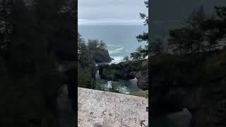 Natural Bridges, Oregon Coast #pnw #naturelovers #oregon