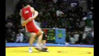 Olympic grecoroman wrestling suplex