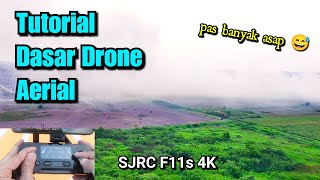 Tutorial Drone Untuk Pemula (drone tipe aerial, SJRC F11s)