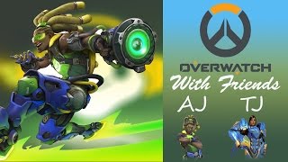 Overwatch with Friends - Pharah and Lucio Domination ... Kinda