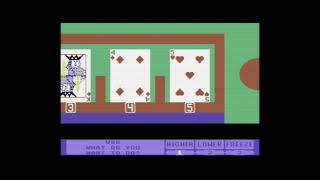 CARD SHARKS TV SHOW on the COMMODORE 64