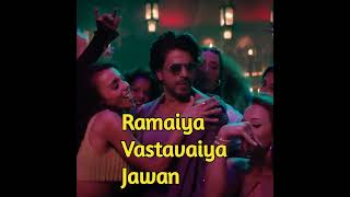 Ramaiya Vastavaiya Jawan Movie Song Shah Rukh Khan Anirudh Atlee Nayanthara #shorts #viral #trending