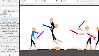 Jedi Sith Fight 1 Stick Man Animation