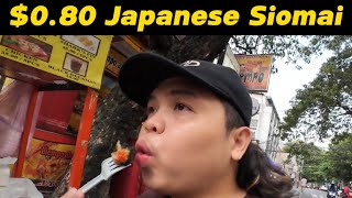 $0.80 'Japanese Siomai' Famous Street Food in the Philippines🇵🇭