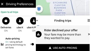 Uber Drivers Can Set Their Own Rate’s Now But Go Too High & Get No Rides