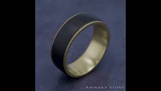 CFT448017BKTY - 8mm Men's Wedding Band