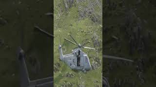 BLACK GRAY MACH LOOP MERLIN AW10 #military #viral #helicopter #shortsvideo #usairforce #automobile