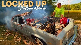 FREE CAR! Oldsmobile 350 V8 Locked up for 30+ YEARS - Will it Run?