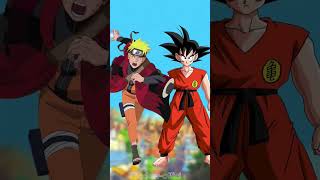 naruto vs Goku|who is strongest #whoisstrongest #naruto #dragonball #goku #anime #shorts