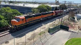 BNSF Watson Switcher at El Segundo, California 3-16-2022