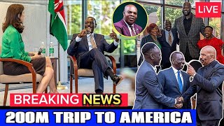 KENYANS ARE SHOCKED BY HOW PRESIDENT RUTO IS MISS USING THEIR TAX MONEY MONEY IN AMERICA