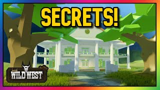 Callahan Manor SECRETS - The Wild West (Roblox)