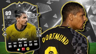 CHEAP DROGBA -89 HALLER SHOWDOWN - Player Review | ULTIMATE TEAM 24 l FC 24