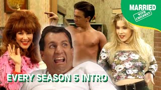 All Of Season 5's Openings | Married With Children