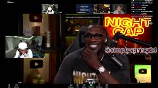 “That's My Michelle” Kai Cenat Asks Shannon Sharpe What He Said To The Woman He Smashed On IG Live!