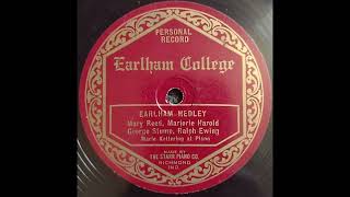 Earlham Medley & Alma Mater - M. Reed, M. Harold, G. Stump, & R. Ewig