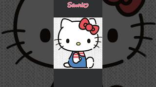 Exploring Colors! Sanrio Characters Part 1 | #shorts #semartgallery