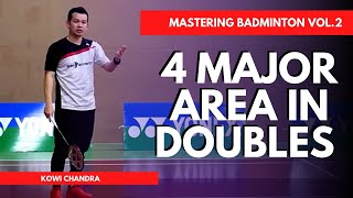 Mastering Badminton (Vol).2 :  4 Major Areas in Doubles