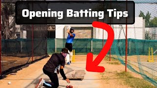 MUST😱 Practice 👉🏻Opening Batting Tips 🏏| Lefty Batsman Batting Tips | मैच में बैटिंग कैसे करें🔥