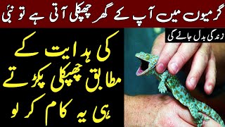 Garmion Main Apkay Ghar Chipkali Aye to Ye Kam Zaror Karain | Islamic Solution