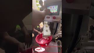 Khách hàng thử máy làm bánh cam, chè trôi nước, bánh rán Hà Nội| Hotline 0936.686.030 | VinaIrato