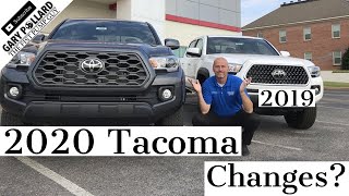 2020 Toyota Tacoma changes