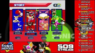 [S09 Stream] Edgelord, Thot and Murderbot - Sonic Heroes Playthrough (Team Dark)