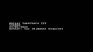 Unreal Superhero III w/Triangle Bass  (Atari 8-Bit Pokey)