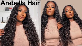 LOW TO $89! SOFTEST LOOSE WAVE HAIR 😍BEGINNER FRIENDLY 6X5 PRECUT CLOSURE WIG FT. ARABELLA HAIR