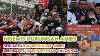 SEMUA REBUTAN ANIES JADI JURU KAMPANYE - TENTU ANIES DAN PENDUKUNG TIDAK MUDAH DIBODOHI