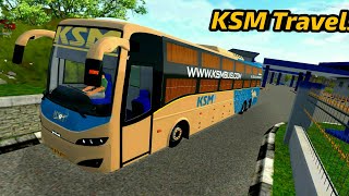 Prakash Celeste Bus mod for Bussid|KSM Travels prakash celeste mod for bussidBus simulator Indonesia