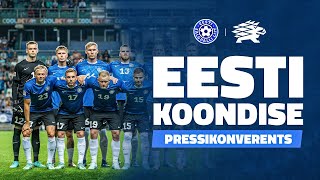 Eesti koondise pressikonverents | 13.10.2024